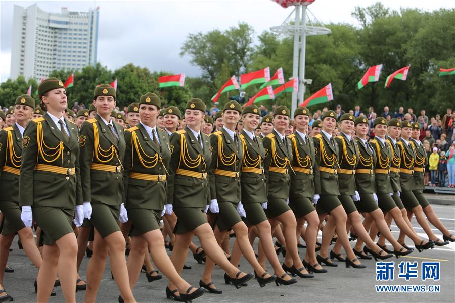 （国际）（6）白俄罗斯举行独立日阅兵式