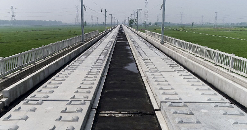 郑济铁路全线重点控制性工程施工实现突破 届时河南将步入市市通高铁时代