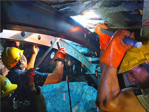 滇中引水工程东隧洞2号支洞创造全线月掘进最高记录
