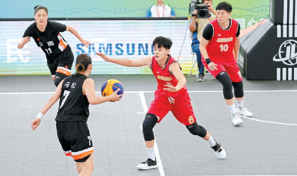 东京奥运夺牌后 三人篮球十四运大受欢迎