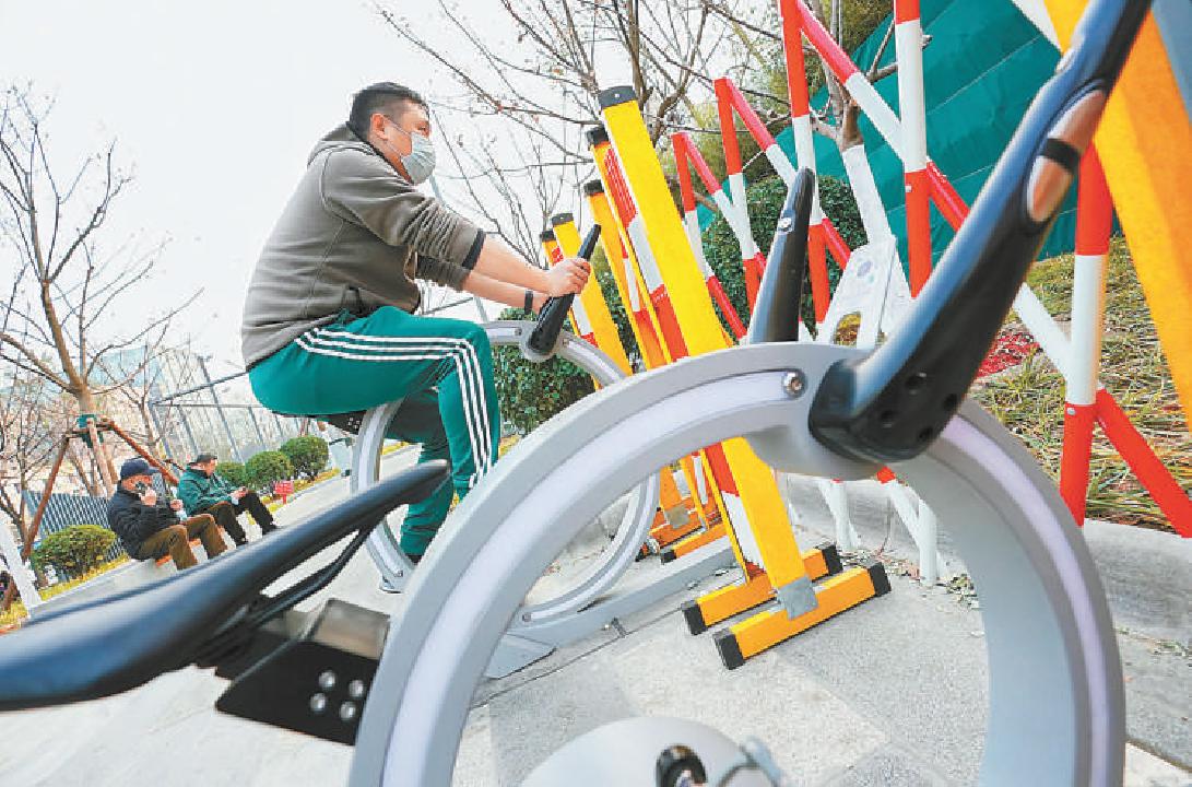 北京西单体育游园建成，面积约2300平方米