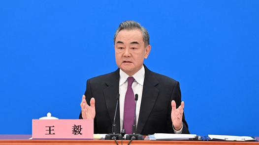 王毅：台湾的前途希望在于两岸关系和平发展，在于实现国家统一