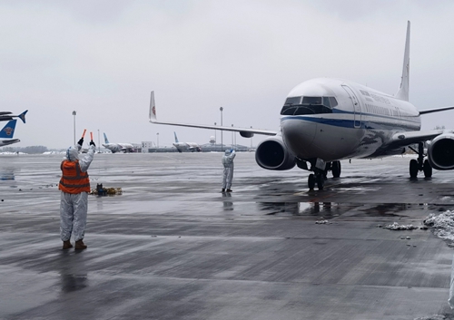 长春机场高效完成外省援吉医疗队及物资航空运输保障工作