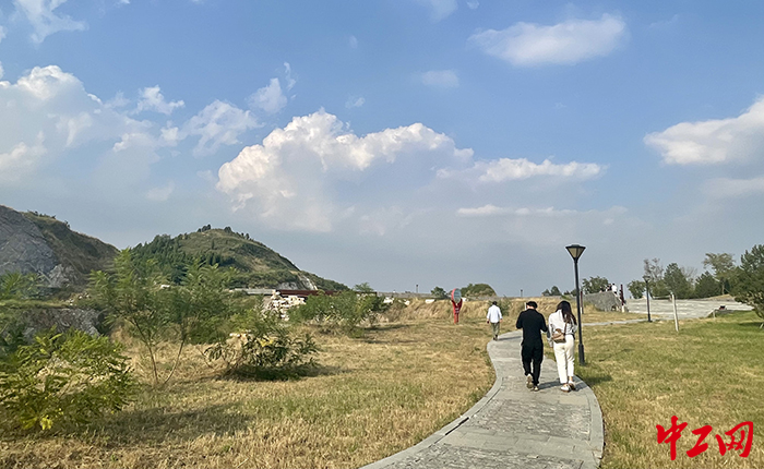 9月25日的淄博市高新区四宝山地区生态公园。淄博市高新区管委会供图