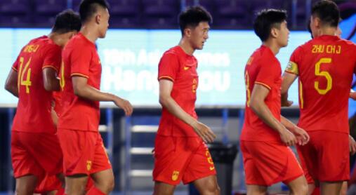 （杭州亚运会）亚运男足小组赛次轮 中国队4:0战胜缅甸队