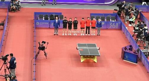 杭州亚运会乒乓球项目开赛，中国乒乓球女队首秀