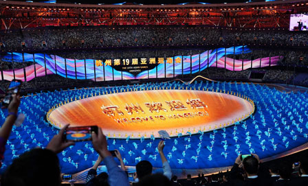 三座“亚运之城”见证中国体育“举重若轻”