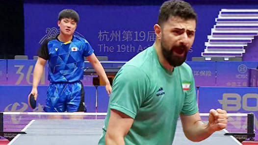 伊朗队晋级男乒团体半决赛