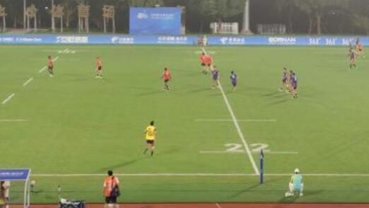 （杭州亚运会）七人制橄榄球中国男队出线 观赛者感叹亚运拓宽体育视野