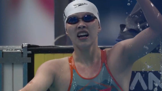 包揽金银！万乐天、汪雪儿分获杭州亚运会女子100米仰泳冠亚军