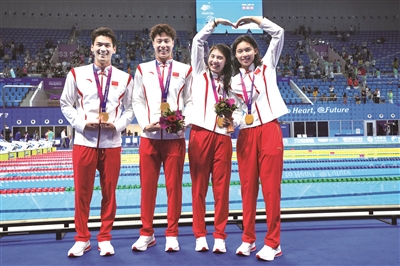 中国游泳队榜首优势不可撼动 名将领衔冲击纪录