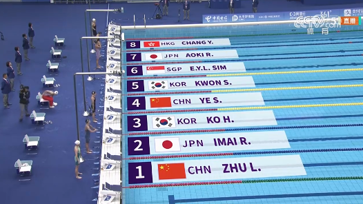 叶诗文夺得杭州亚运会女子200米蛙泳金牌