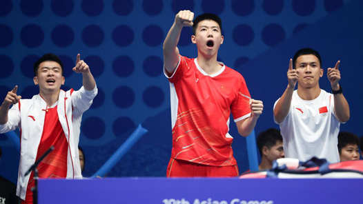 杭州亚运会｜羽毛球——男子团体：中国队夺冠
