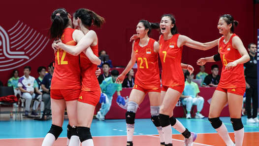 杭州亚运会｜中国女排完胜泰国队 将与日本队争夺金牌