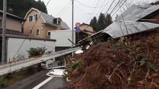 日本能登半岛发生6.0级地震