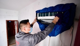 空调清洗火爆 家政公司提前“招兵买马�? title=