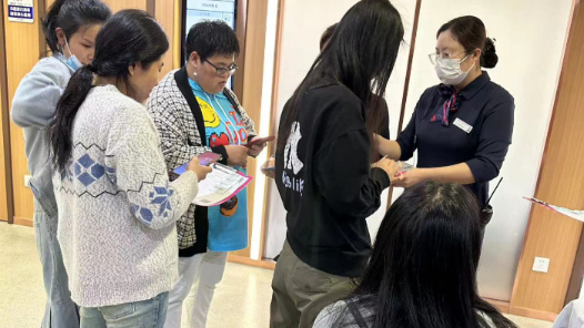 威海环翠区总工会为新就业形态女性劳动者开展“两癌”筛查