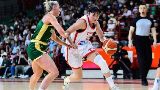 中国女篮热身赛2分惜败