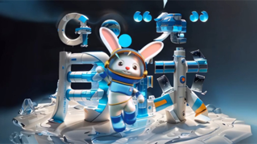 AI科普微短剧｜GO“兔”月球：“空天兔”终于等到了新伙伴