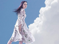 姚晨登《时尚芭莎》开春封面”