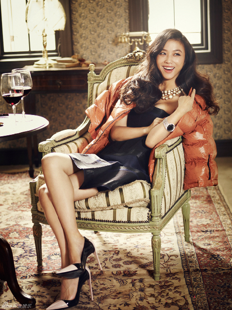 汤唯时尚大片妩媚娇俏”