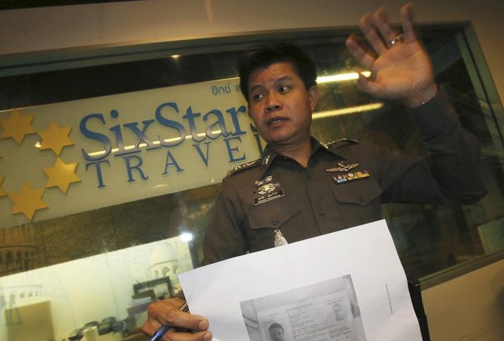 泰国警方调查为马航持假护照者订票旅行社”