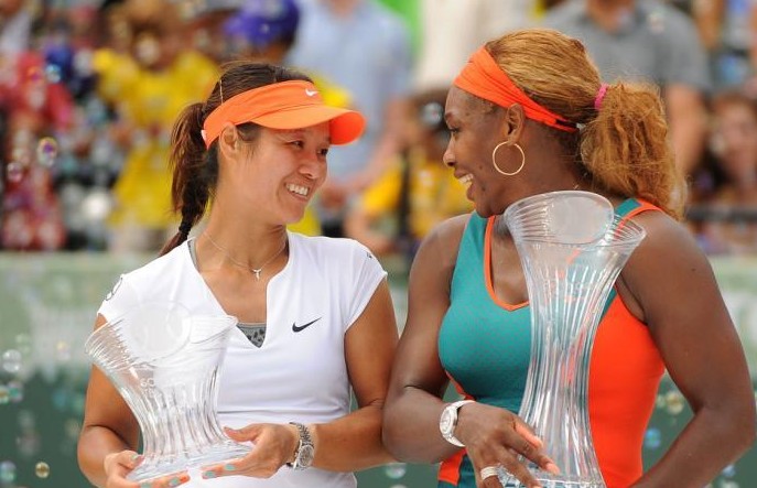 索尼赛李娜负小威无缘冠军”