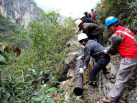 湖北秭归震区逾7000农户恢复电力供应”