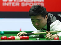 丁俊晖夺得2014斯诺克中国公开赛冠军”