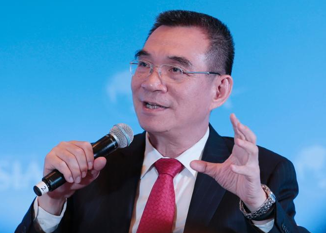 林毅夫出席博鳌论坛”