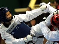 2014中国跆拳道锦标赛陕西咸阳开赛”