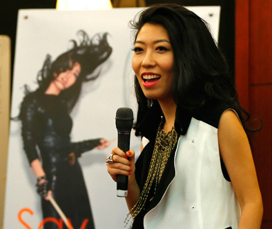 曲婉婷“我为你歌唱”2014全国巡演启动”