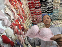 男子收集文胸梦想建文胸收藏馆”