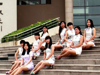 西安学子旗袍毕业照“穿越”时空”