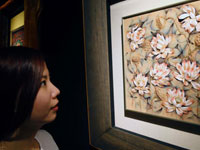 手工制作皮雕艺术展在北京举行”