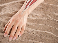 德设计师硅胶制精致义肢难辨真假”