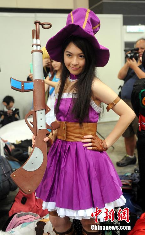 香港动漫节开锣 角色扮演成焦点”