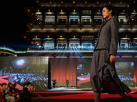 意大利时装秀亮相古城西安”