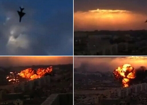 �������׸�21ս��ʧ��׹��ײ��Ԣ¥ ˲�䱬ը������(������ͼ)��