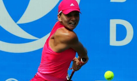 武汉网球公开赛 罗马尼亚名将哈勒普爆冷出局”