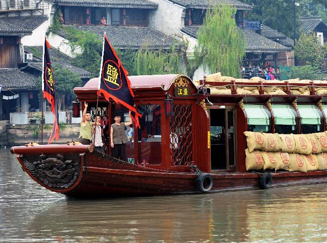 杭州:2014中国大运河庙会开幕”