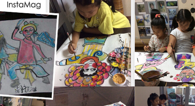 恭王府开启儿童文化艺术盛宴 孩子们解放想象力”