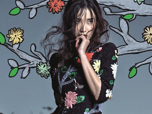 小宋佳另类大片颠覆演绎暗黑童话 尽袭华丽魔幻风”