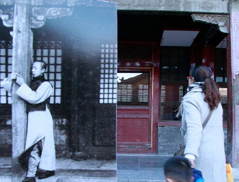 故宫晒“穿越照”恍如隔世 宫女长相似郭德纲遭调侃”