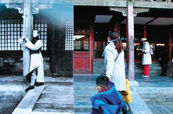 故宫晒多张清宫穿越照引网友唏嘘 还将拍摄续集”