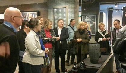 探访成都城市魅力 澳大利亚当代艺术旅游团来蓉”