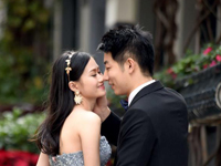 澳门大型宣传牌庆祝回归十五周年”