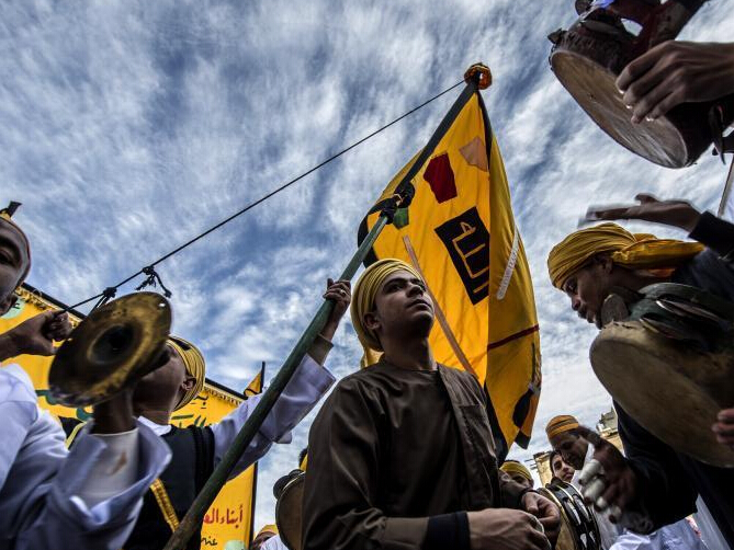 埃及首都穆斯林庆祝先知穆罕默德诞辰日”