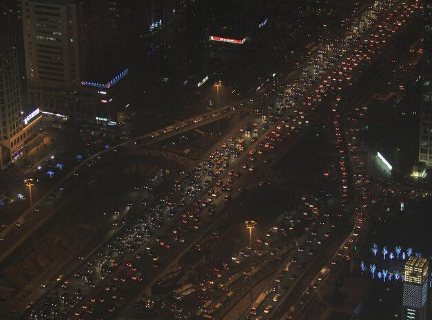 北京2015年首个晚高峰”