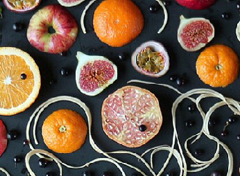 英国艺术家用蔬果作画 宣扬素食主义”